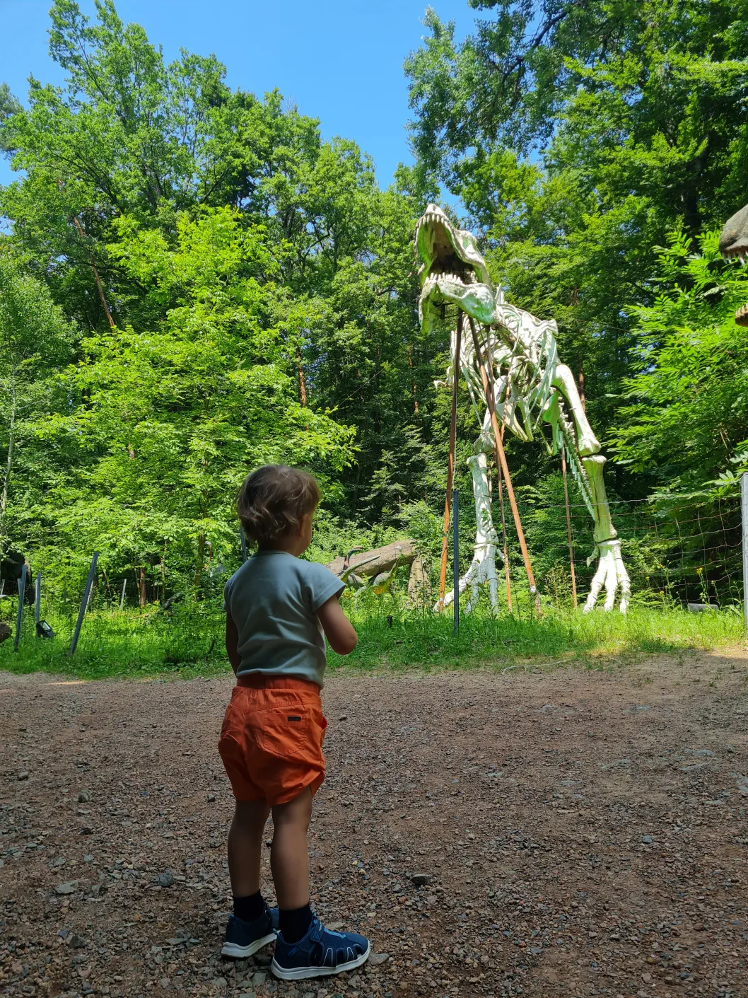 Styrassic Park mit Kleinkind