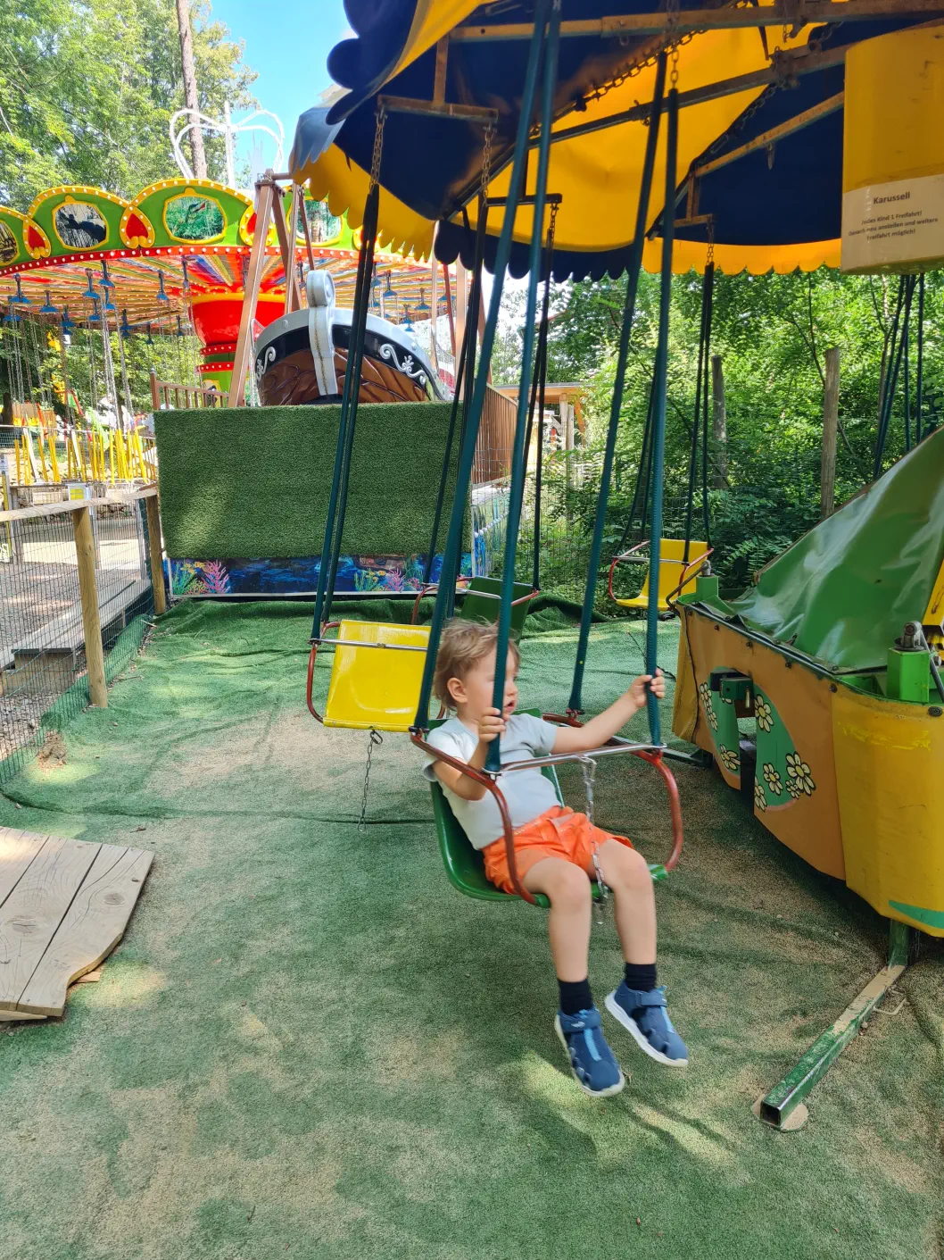 Styrassic Park mit Kleinkind