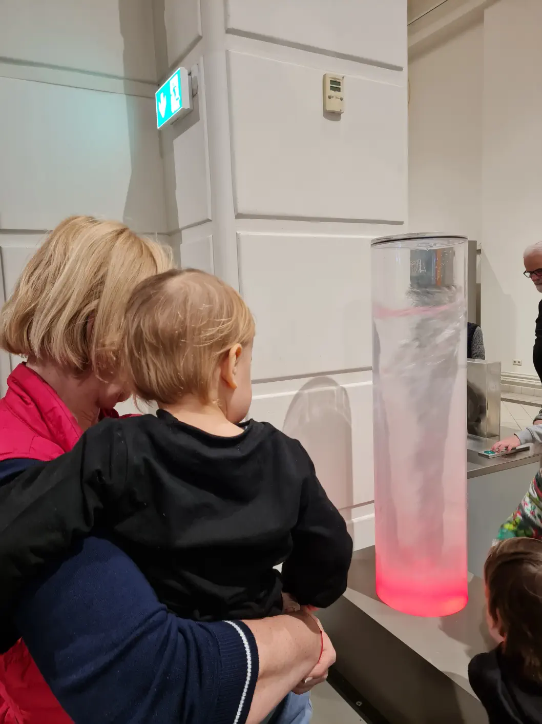 Kurbelexperiment mit dem Wasser