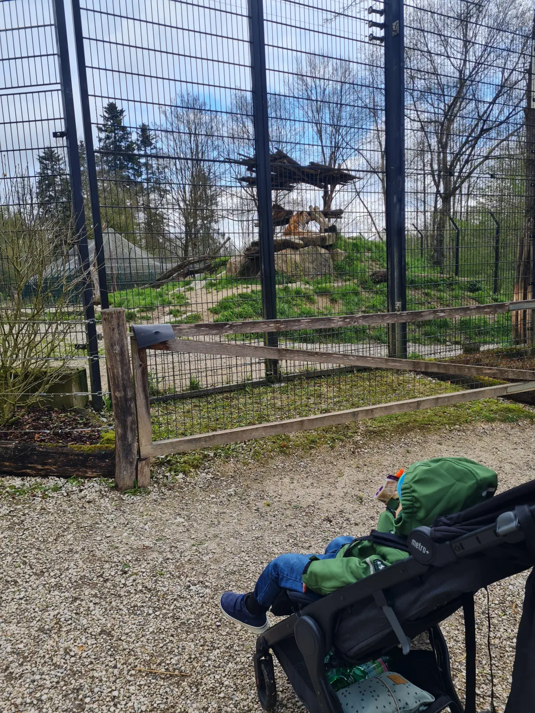 Die Wege sind gut mit Kinderwagen befahrbar