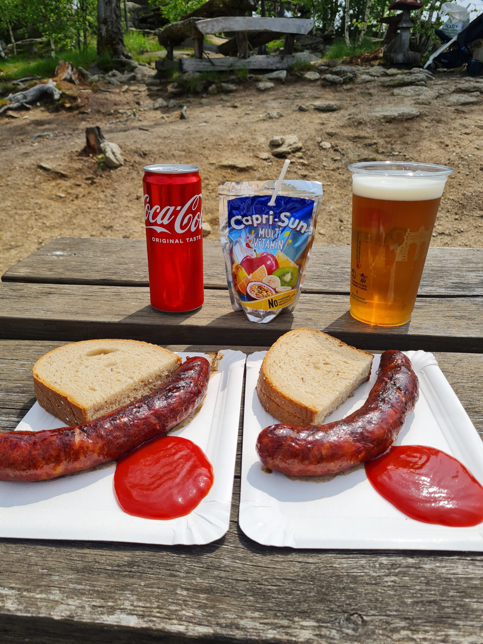 Südböhmen Wanderung Kleinkind