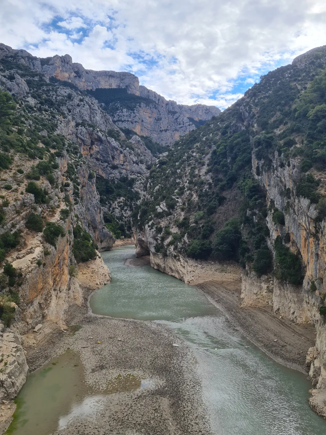 Verdonschlucht mit Kleinkind