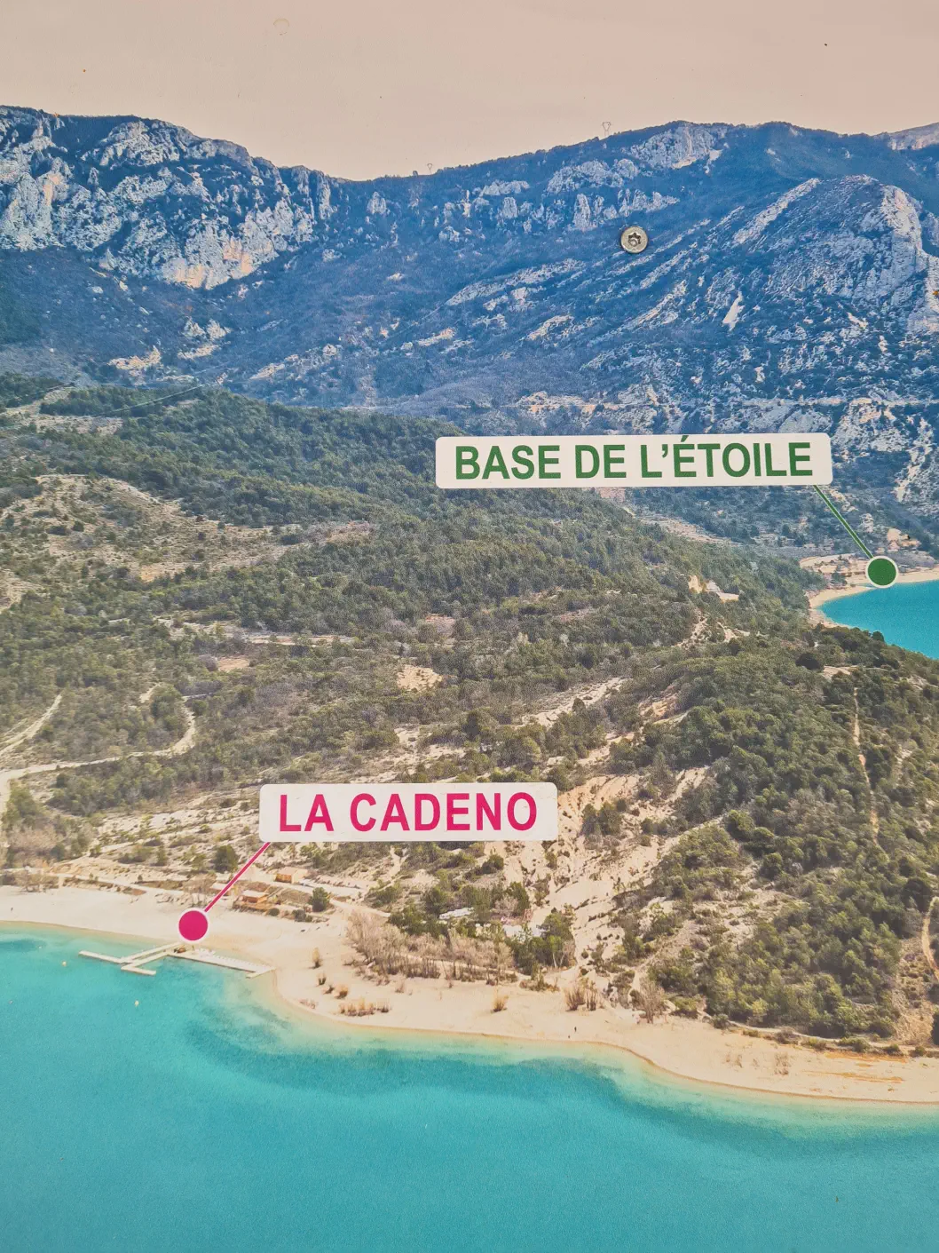 Verdonschlucht mit Kleinkind