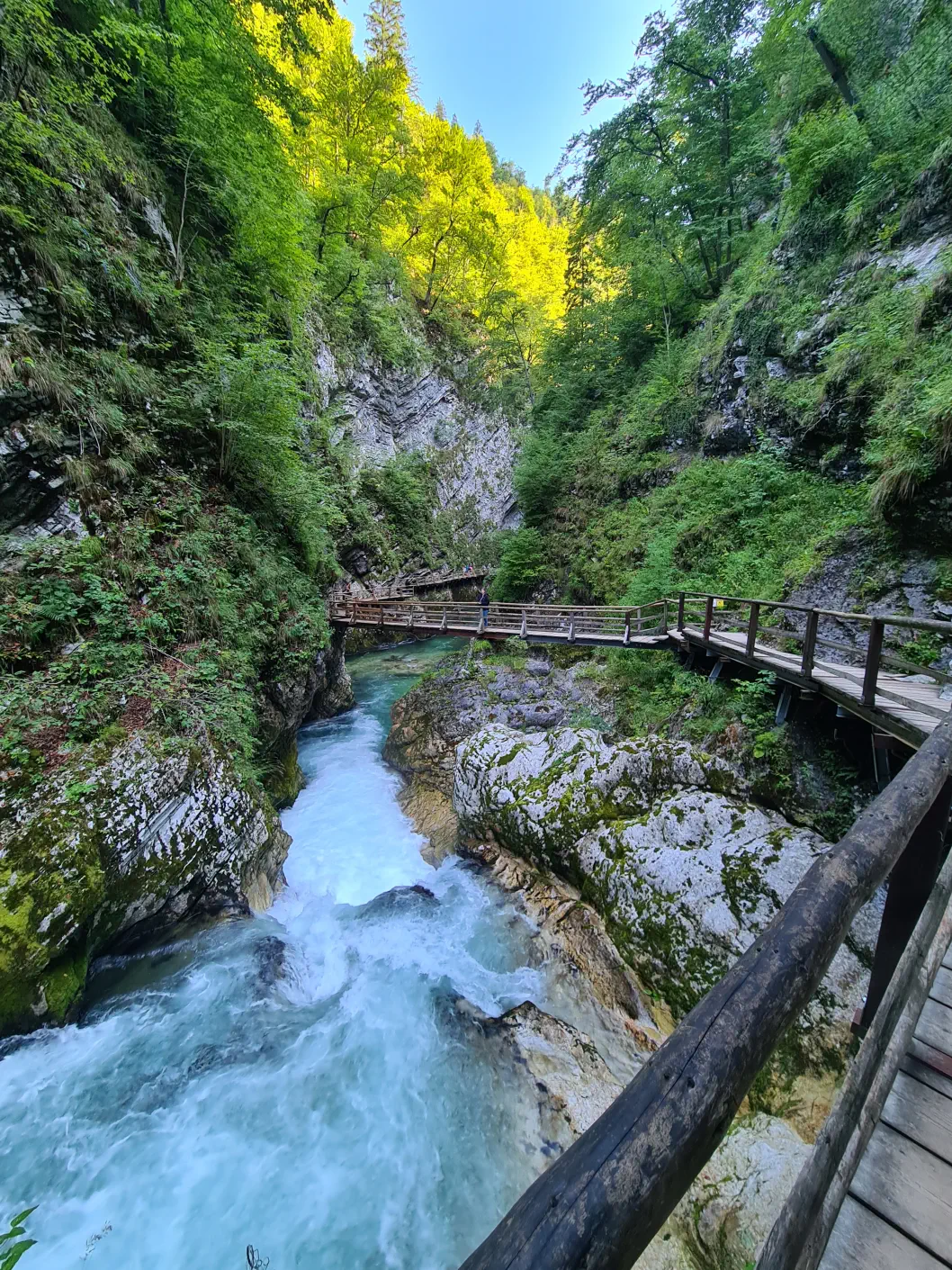 Triglav Nationalpark mit Baby