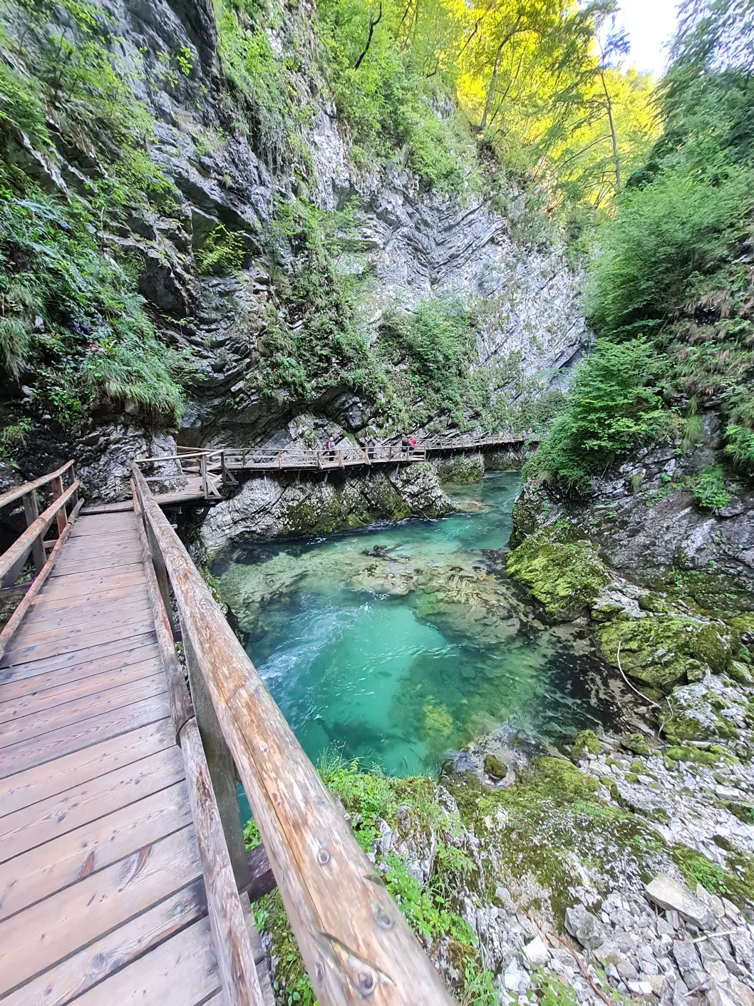Triglav Nationalpark mit Baby