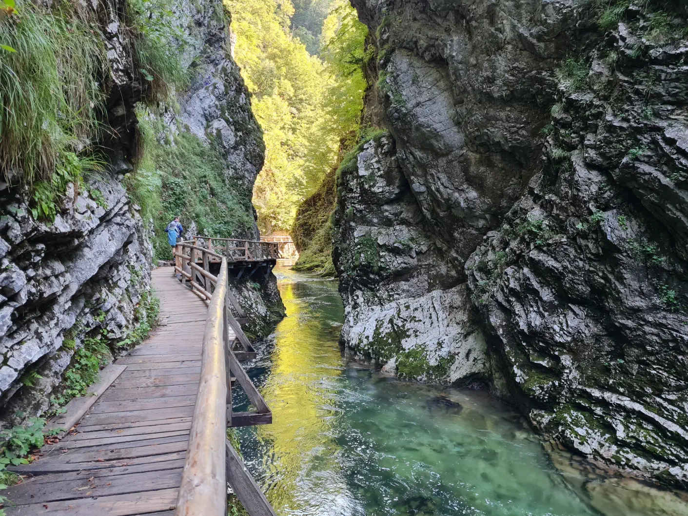 Triglav Nationalpark mit Baby