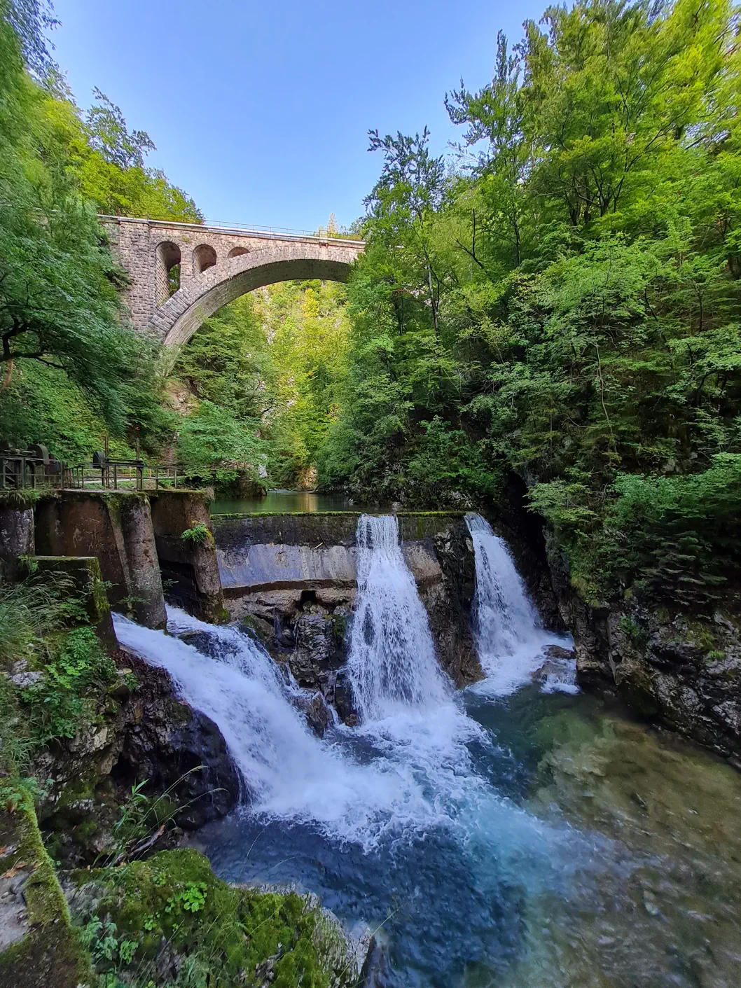 Triglav Nationalpark mit Baby