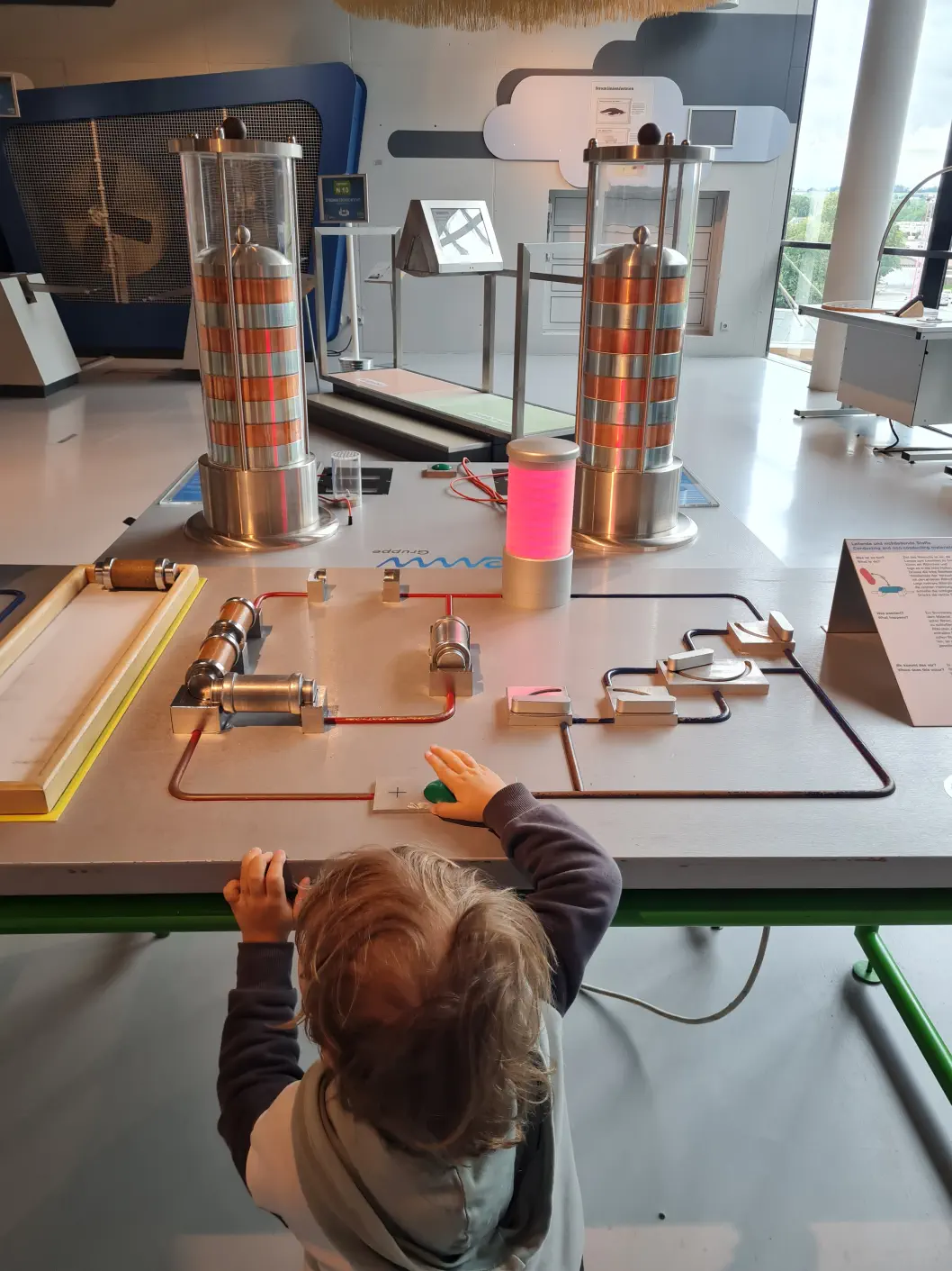 Welios mit Kleinkind