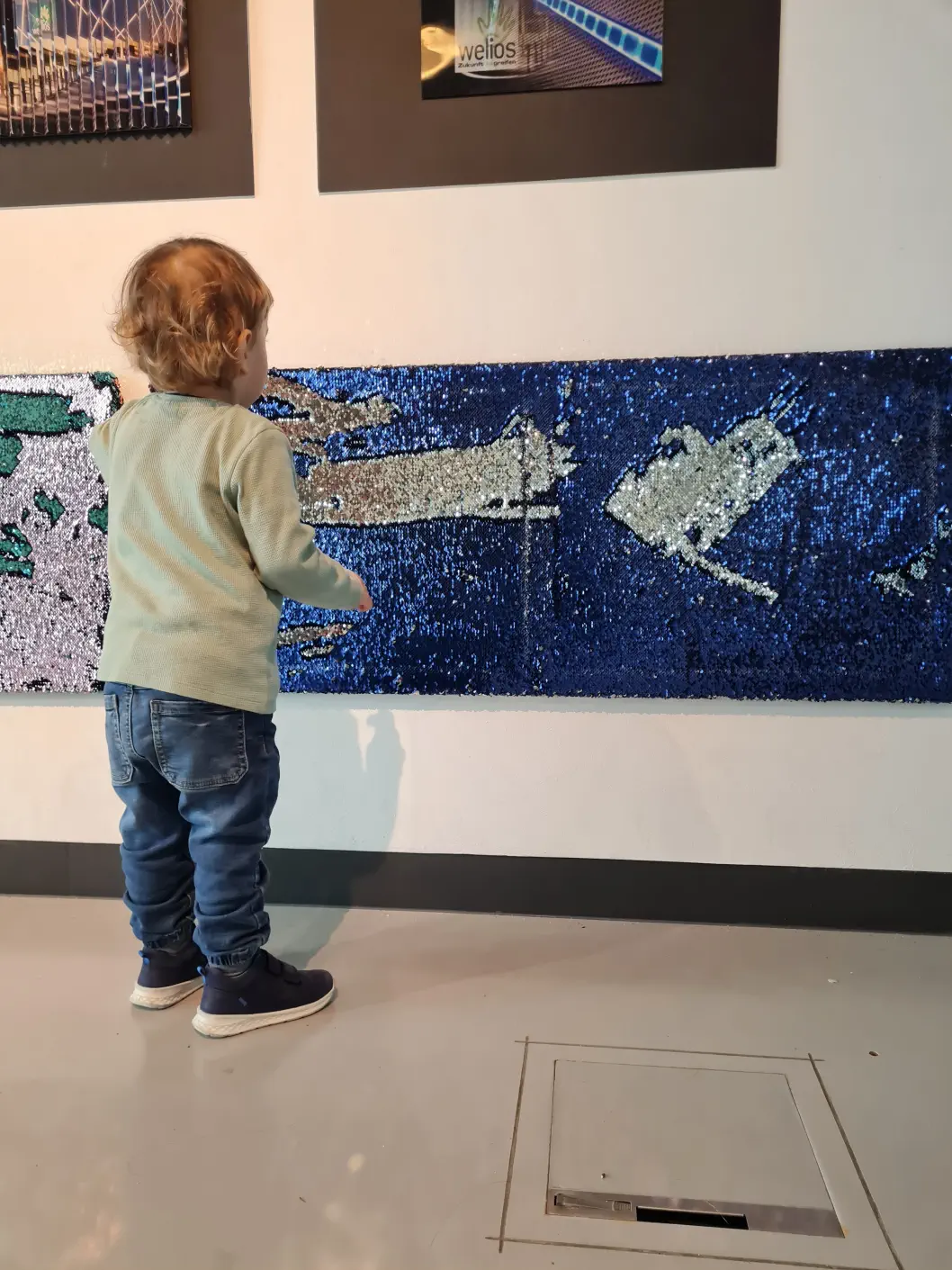 Welios mit Kleinkind