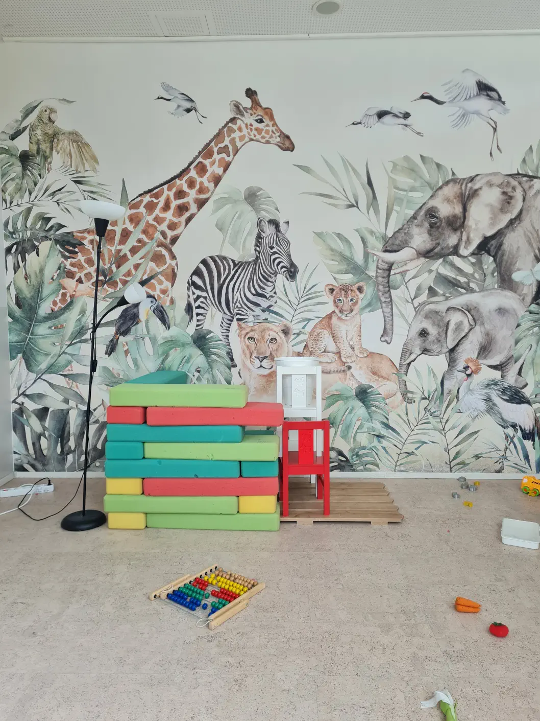 Welios mit Kleinkind