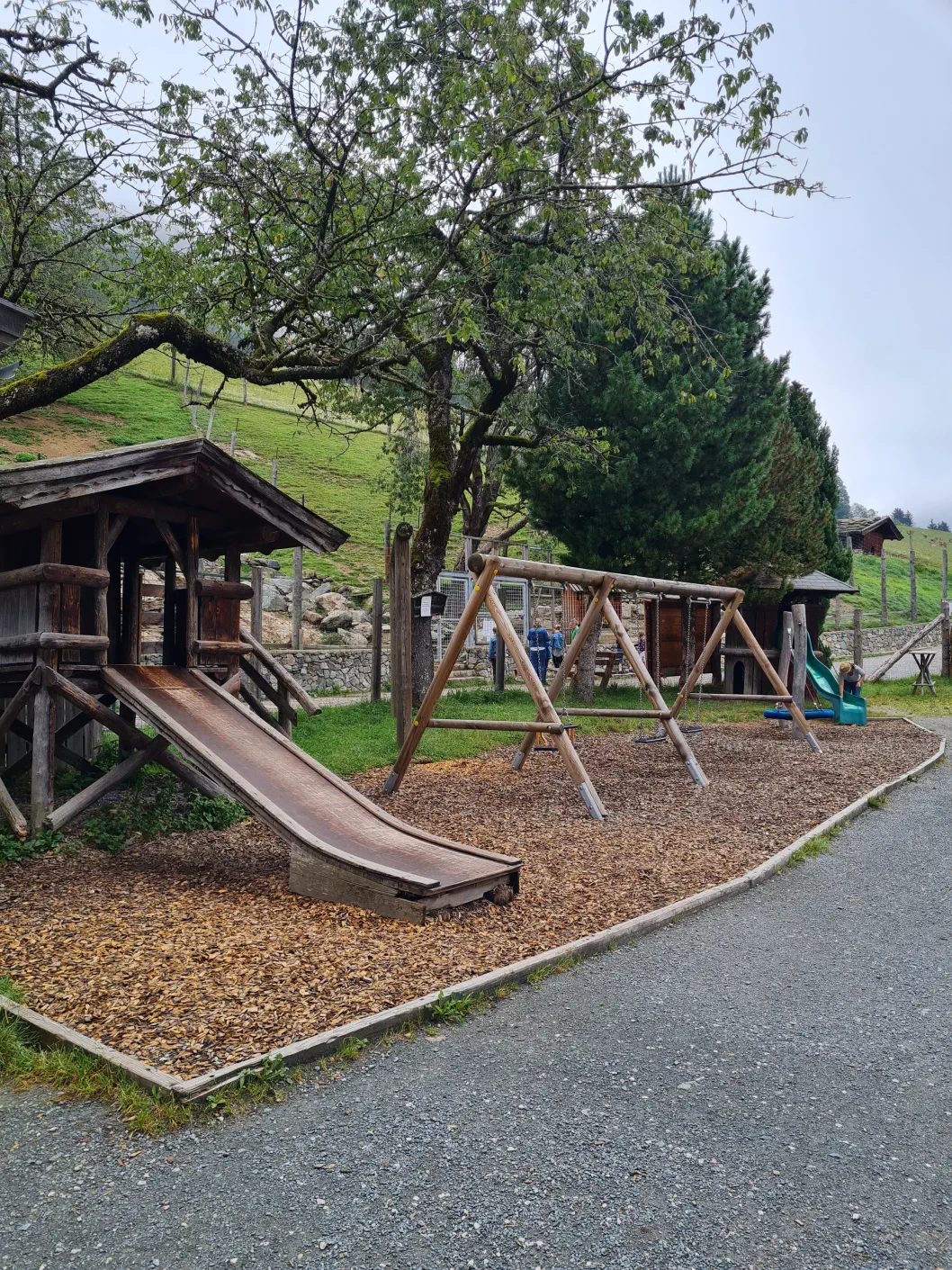 Wildpark Aurach Kinderwagen