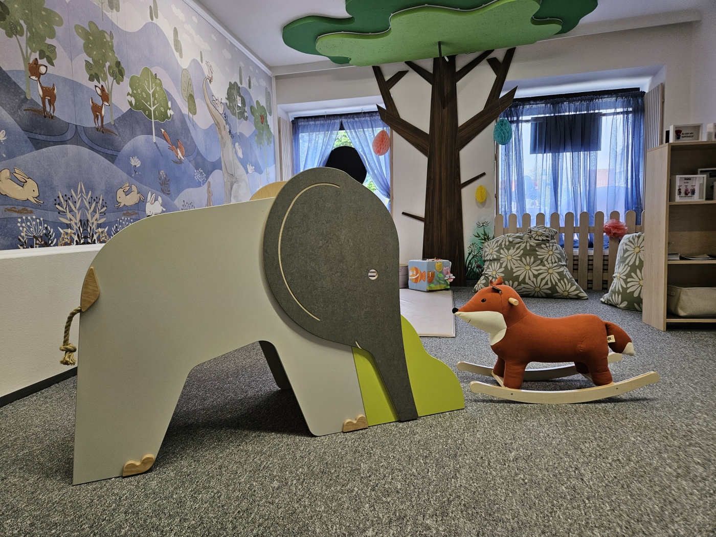 Ein Indoorspielplatz für die Kleinsten